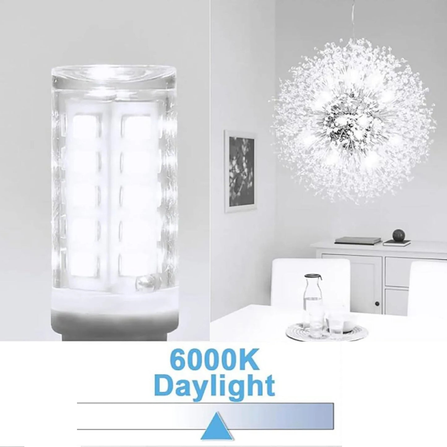 E14 LED-maissilamput – pieni Edison-kanta, 7 W 360° kirkas valo (10 kpl pakkaus)