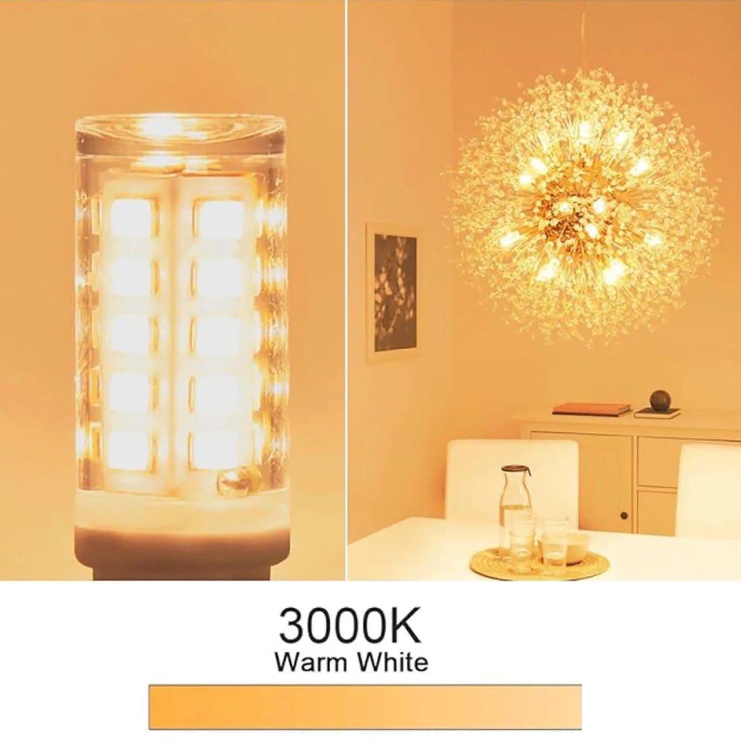 E14 LED-maissilamput – pieni Edison-kanta, 7 W 360° kirkas valo (10 kpl pakkaus)