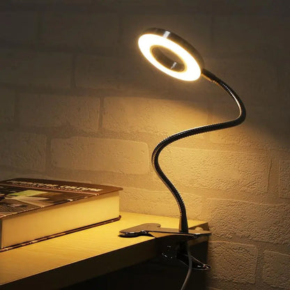 LED Desk Lamp with Clamp (USB)